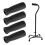 Foam Cane Handle Grip Replacement Offset Walking Hand Foam Handle for Bicycle Handlebars Walking Cane 4pcs 2