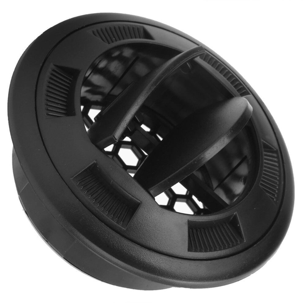 Bus Rv Air Conditioner Outlet 100/75Mm Round Grille For Electric Vehicles Black 4011390865861