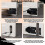16 Pack Magnetic Push  Heavy Duty Push to Open Cabinet Hardware Push Release Magnets Touch , Black 5
