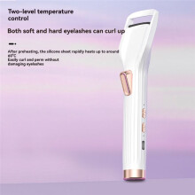 Heated Eyelash Curler Fast Heat  in 8s Rechargeable Electric Eyelash Curler, Anti-Burn Eyelid, Gift for Women Girls