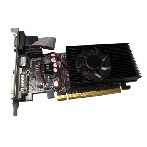 10X Placa de Vídeo GT210 1GB DDR2 64 Bits PCIE 2.0 GPU Compatível com  DVI VGA para Desktop 1