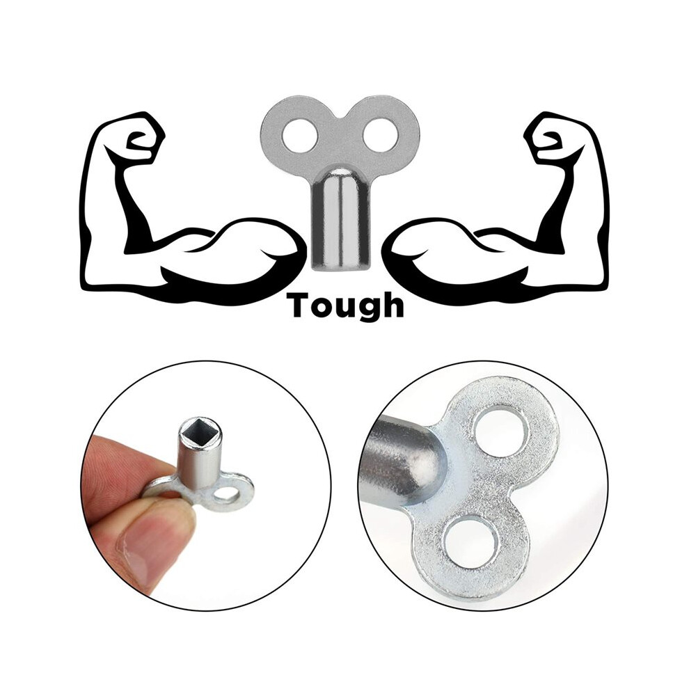 6Pcs Radiator Valve Keys Radiator Bleed Hole Key Plumbing Valve Key For Radiators And Faucet 4711602654855