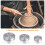 9 Pack Ceramic Clay Pottery Throwing Trimming Spinner Tool, Clay Ceramic Rotary Rotary Clay Small Tools for Potter 1