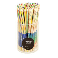 100 Matite Colorate Arcobaleno 4 nel 1 Matite Colorate per Disegnare, Dipingere, Cancelleria