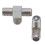 16 PCS 2-Way F-Type Combiner TV Coaxial Connectors RF Adapters Joiners 6