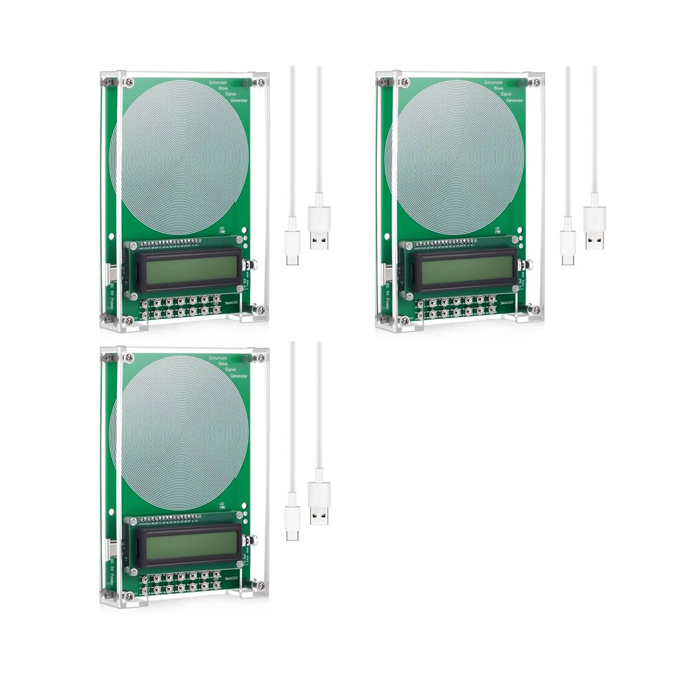3X 0.01Hz-10000Hz Adjustable Sine Wave Resonance Generator Ultra Low Frequency Generator Resonator Sound Frequency 6031744295616