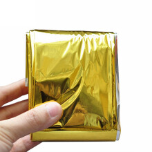 3X Emergency Blanket Outdoor Emergency Blanket Thermal Blanket Sunscreen Blanket to Keep Human Body Warm
