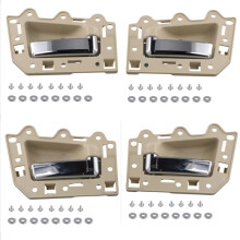 4Pcs Car Inner Door Handle Interior Handle for Grand Cherokee 2005-2011 1JV471J3AA 1JV461J3AA 5HR411J3AK 5HR421J3AK
