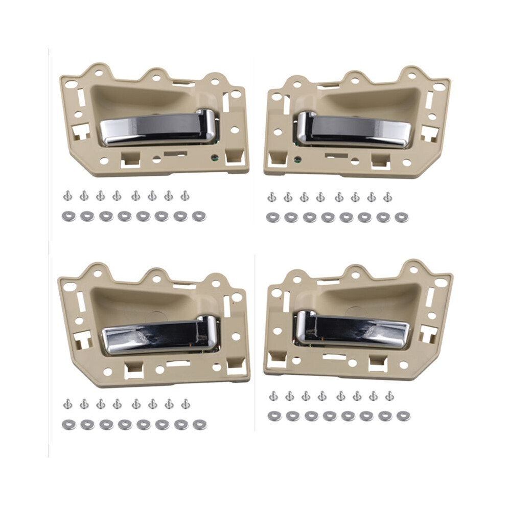 4Pcs Car Inner Door Handle Interior Handle For Grand Cherokee 2005-2011 1Jv471j3aa 1Jv461j3aa 5Hr411j3ak 5Hr421j3ak 4712847504578