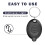 12pcs  LED Keychain Flashlight Micro-Pocket Light, Emergency LED Key Ring Flashlight, Batteries Included 3
