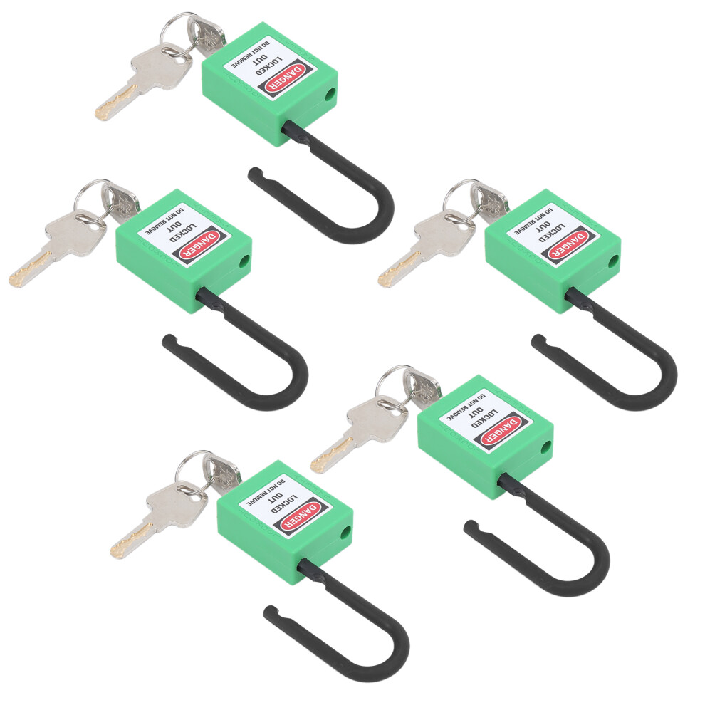 38Mm Nylon Safety Lockout Padlock For Industrial & Construction Sites 7631390866728