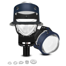 3 Inch LED Light Bulbs White 6000K Car Projector Lens HID Bi-Xenon High Low Fog Lights H4 H7 9005 9006 9-16V
