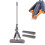 Floor Roller Mop PVA Sponge Roller Mop with Adjustable Handle Efficient Cleaning Absorbent Sponge Mop for Hardwood Tile 3