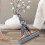 Floor Roller Mop PVA Sponge Roller Mop with Adjustable Handle Efficient Cleaning Absorbent Sponge Mop for Hardwood Tile 4