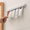 Wall Mount Bathroom Toothpaste Holder Multifunctional Space-Saving Toothpaste Holder No Drilling Required Storage Rack 3
