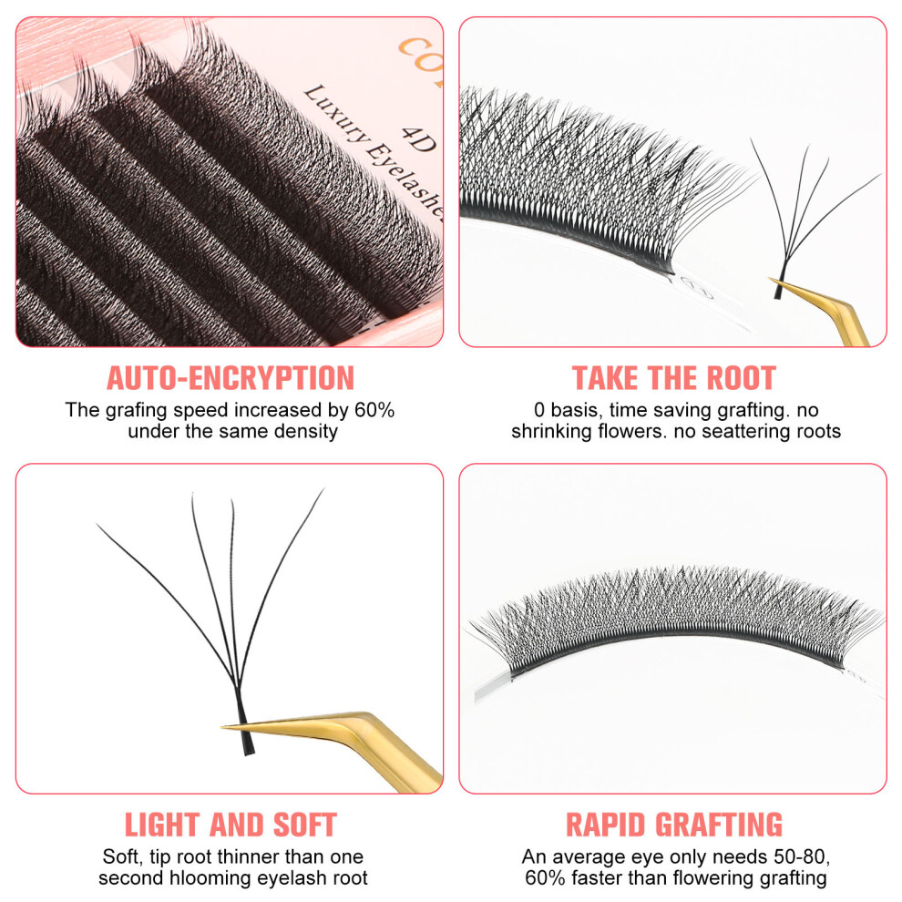 Reach-Tools (14Mm) Wispy Diy Eyelash Clusters - Home & Salon Use