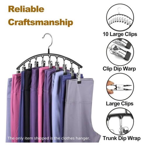 Stainless Steel Drying Socks Clothes Rack Multi-Clip Balcony Windproof Multi-Function Drying Pantyhose Hanging Clothes 2