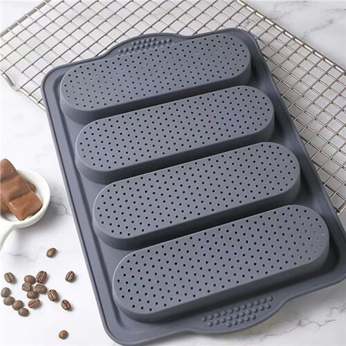 Silicone Baking Mold Restaurant Bread Mould Grade Baguette Bake Tray Non-Stick Oven Tool Kitchen Bakeware Accessories 2