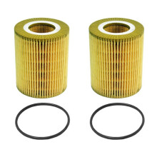 2Set LR013148 Oil Filter Element for LR3 LR4 Sport 3.0 V6 TD6 Oil Filter