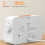 Thermohygrometer Clock Multi-Function Temperature and Humidity Meter Sensor Indoor Clock  Temperature 5