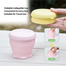 5 Stuks Opvouwbare Siliconen Reisbekers, 6oz Siliconen Opvouwbare Kampeerbekers met Deksels, Opvouwbare Drinkwaterbekers