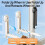 Folding Wall-Mounted Clothes Drying with Suction Cup Foldable Retractable Portable Clothes Drying Folding Clothes Racks 5