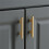 Brass Cabinet Handle - Modern Minimalist Design for Wardrobe and Drawer B 4
