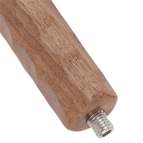 Coffee Machine Wooden Handle Threaded Handle Natural Wood Texture Coffee Cup Machine Replacement Accessory Espresso 2