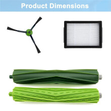 For I and E Series I7 I7+ I8 I3 I6+ E5 E6 E7 Main Side Brush Filter Vacuum Cleaner Spare Parts