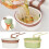 Sink Hanging Strainer Basket Openable Bottom Cover Detachable, Multifunctional Drain Garbage Filter Kitchen Bas Green 4