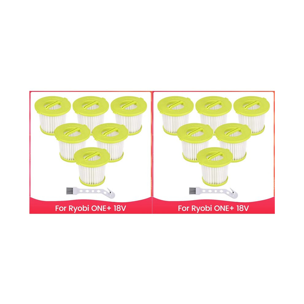 12 Pack Pcl700 Filters Replacement For One+ 18V Handheld Vacuum Models Pcl704,Pcl705,Part A32f05n A32hf00 6032270345851