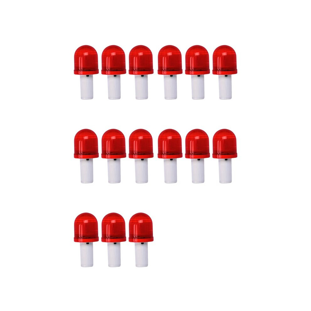 15X Bright Led Road Hazard Skip Flashing Safety Cone Topper Warning Road Block Lamp Emergency Traffic Light 6033428298852