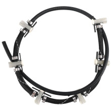 2X 13537799993 -Tubo de Línea de Manguera de Desbordamiento de Retorno de Inyector de Combustible Diésel para 3 5 Series X5 X6 E70 E71 E72 E90 E91