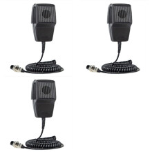 3X CB-507 Microphone 4 Pin Connector Mobile Radio Speaker for Car CB Radio Two Way Radios