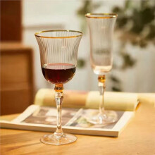Europa Phnom Penh Kelch Weinglas Vintage Rotweinglas Goldrand Champagner Whiskybecher Haushaltsbar Trinkgeschirr