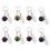 Bowling Pin Keychains Sports Souvenir 8 pcs 5
