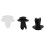 WALFRONT Car Push Pin Rivet Kit 415 pcs with Screwdriver 6