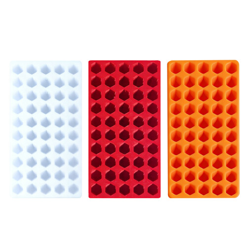 Plastic Tool Organizers Block 50Slots For 6.35mm-White 1