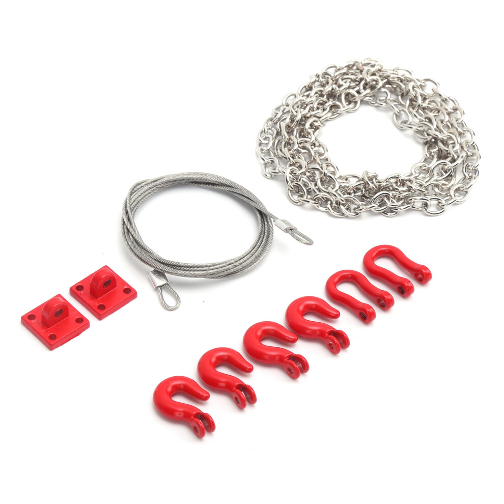 Robust Metal Tow Chain Shackle Bracket For 1/10 Rc Crawler And Model Car Parts 8491390868264