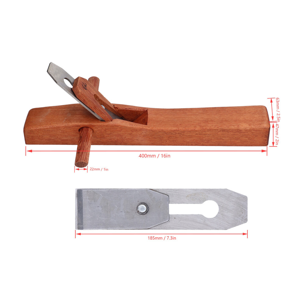 Teak Woodworking Plane Easy Blade Change