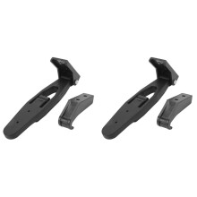 2X 315-5206 Ensemble de Verrouillage de Capot de Camion pour Freightliner FL 50 70 80 106 112 Kit de Verrouillage de Capot avec Support