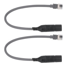 SPX Male to RJ45 Female Satellite Cable Adapter 1 Pair for Gen 3 V3 Extensions