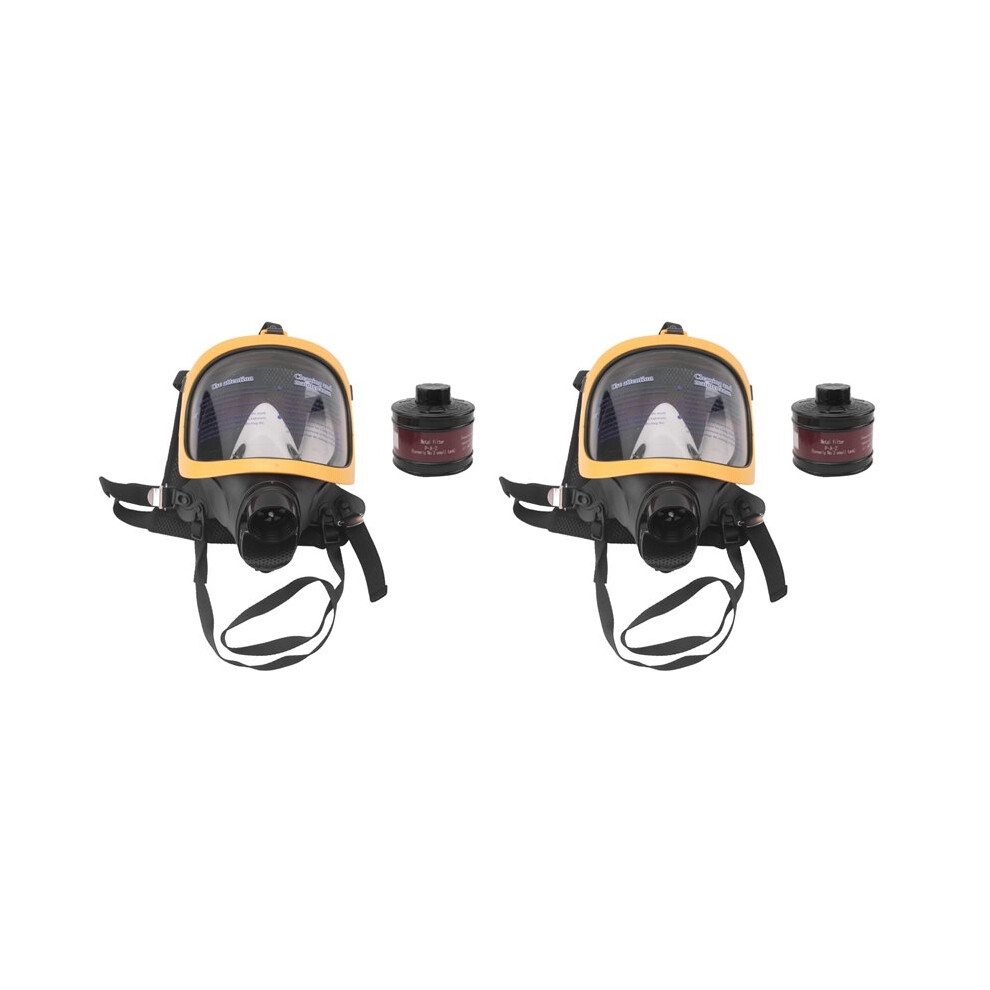 2X Mf14 Chemical Gas Mask Chemical Biological,And Radioactive Contamination Self-Priming Full Face Mask Classic Gas Mask 6033987846150
