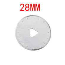 50 Stücke 28 mm Roll Schneider Nachfüll Klingen Patchwork Stoff Leder Handwerk Stahl Rund Nähen Quilten Schneider