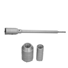 Concrete Wall Cutter Drill Bit Set 30/40/50mm with 350mm Handle