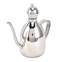 Stainless Steel Oil Can 0.5L Portable High Water Tightness Kitchen Use