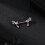 Δαχτυλίδι θηλής από χειρουργικό ατσάλι 14G CZ Opal Piercing θηλής για γυναίκες Κοσμήματα 3