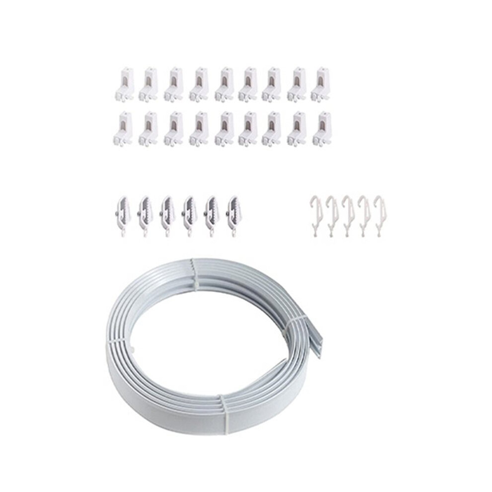 Ceiling Curtain Track, 6M, Ceiling Track Ceiling Mount, For Curtain Track With Track Curtain System, Rv Curtain Spacer 4714039214869