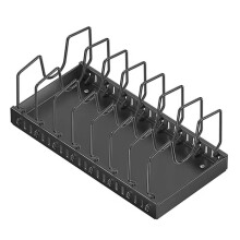 Uittrekbare Organizer voor Potten en Pannen voor Onder de Kast, Kastorganizer, Opbergrek voor Pannendeksels, Verstelbare Tussenschotten