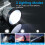 Rechargeable LED Headlamp High Power Headlight Torch Flashlight Motion Sensor 3 Light Modes 4